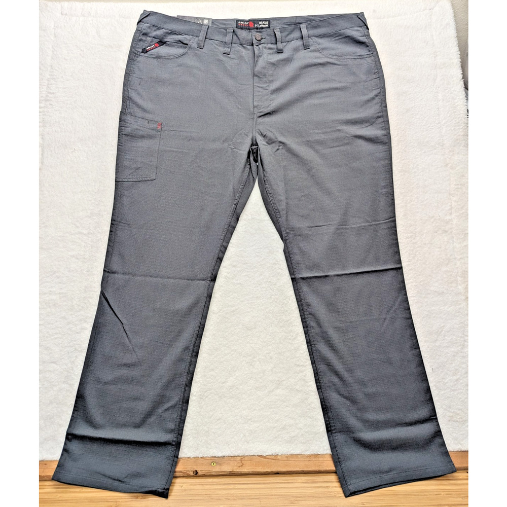 NWT Ariat FR M4 Relaxed Boot Cut flame-resistant work pants. Men's 50x34